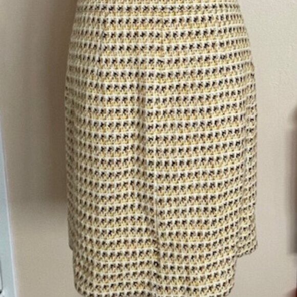 Maje Yellow Tweed Dress - Picture 4 of 6